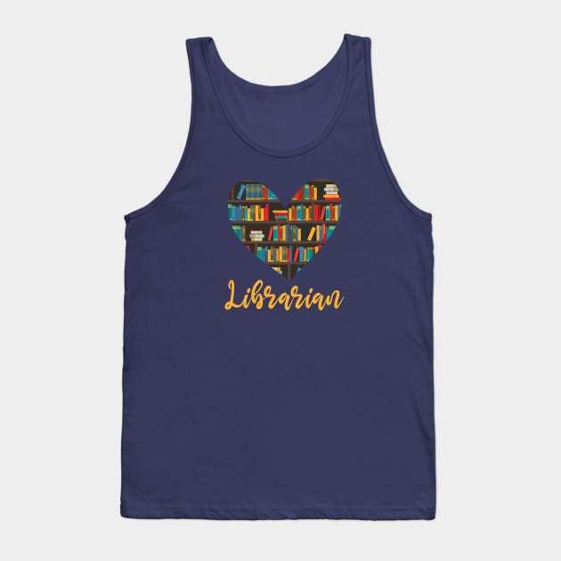 Librarian Tank Top by sanavoc